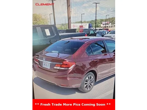 Another view of 2015 Honda Civic EX for sale in St. Charles, MO at Clement Supercenter