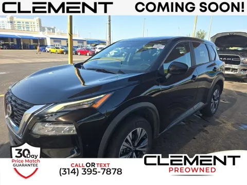 Black 2023 Nissan Rogue SV for sale in St. Charles, MO