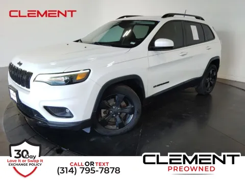 White 2021 Jeep Cherokee Altitude for sale in St. Charles, MO