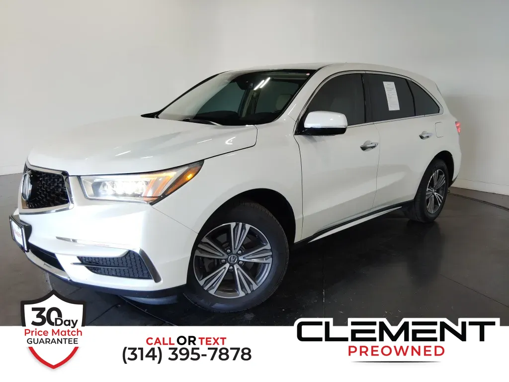 White 2018 Acura MDX 3.5L for sale in St. Charles, MO