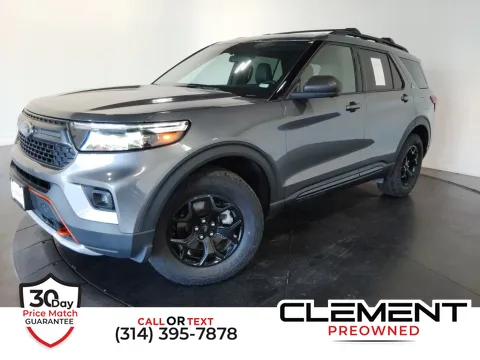 Gray 2022 Ford Explorer Timberline for sale in St. Charles, MO