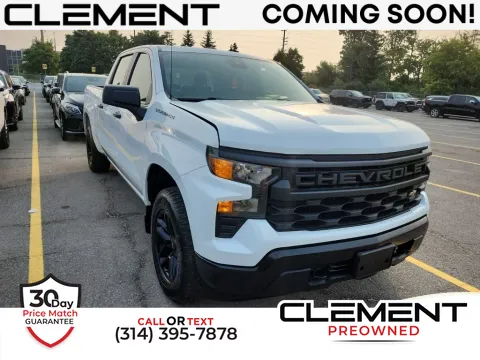 White 2022 Chevrolet Silverado 1500 WT for sale in St. Charles, MO