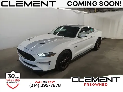 White 2019 Ford Mustang GT Premium for sale in St. Charles, MO