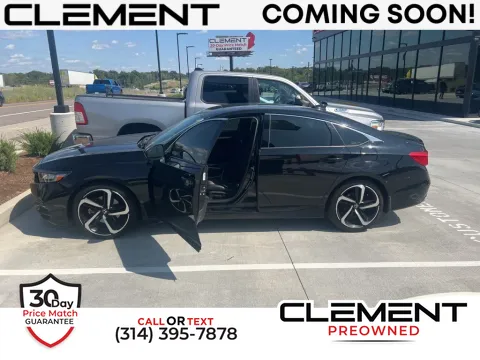 Black 2019 Honda Accord Sport 2.0T for sale in St. Charles, MO