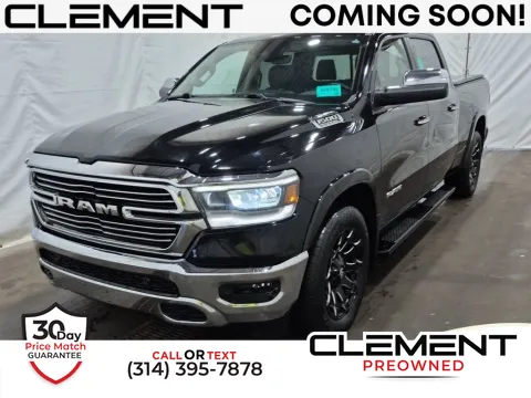Black 2019 Ram 1500 Laramie for sale in St. Charles, MO