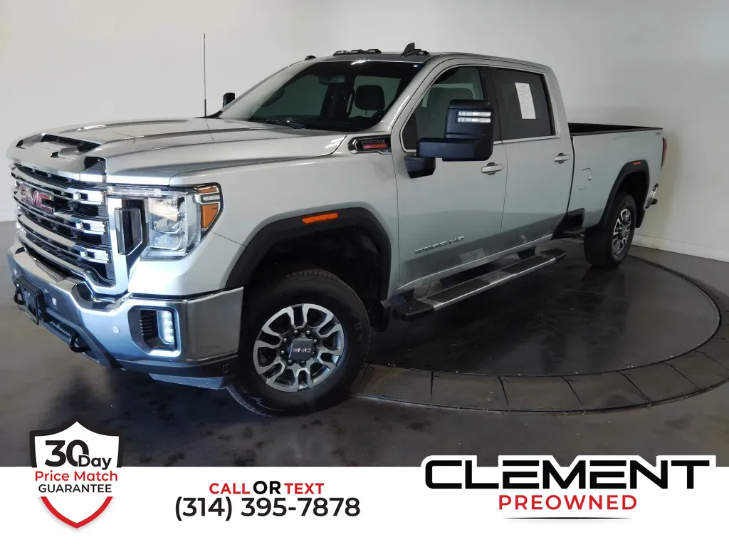 Silver 2023 GMC Sierra 3500HD SLE for sale in St. Charles, MO