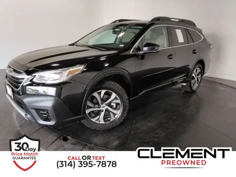 Black 2021 Subaru Outback Limited for sale in St. Charles, MO