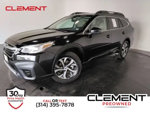 Black 2021 Subaru Outback Limited for sale in St. Charles, MO