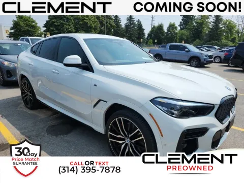 White 2022 BMW X6 M50i for sale in St. Charles, MO