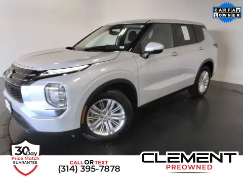 White 2023 Mitsubishi Outlander ES for sale in St. Charles, MO