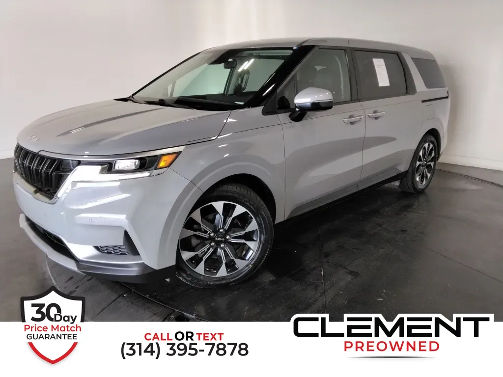 Silver 2024 Kia Carnival EX for sale in St. Charles, MO