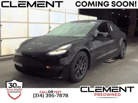 Black 2021 Tesla Model 3 Standard Range Plus for sale in St. Charles, MO