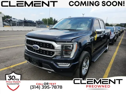 Black 2021 Ford F-150 Platinum for sale in St. Charles, MO
