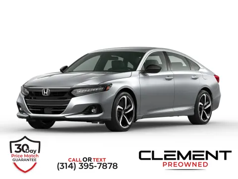Black 2021 Honda Accord Sport for sale in St. Charles, MO