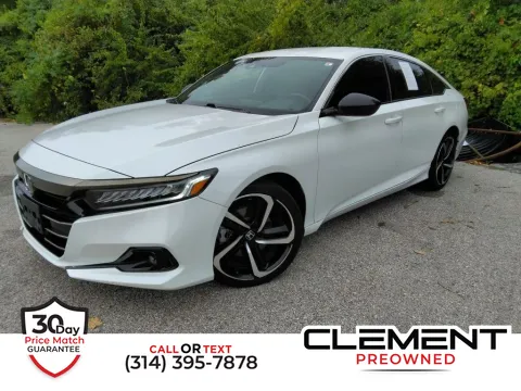White 2021 Honda Accord Sport for sale in St. Charles, MO