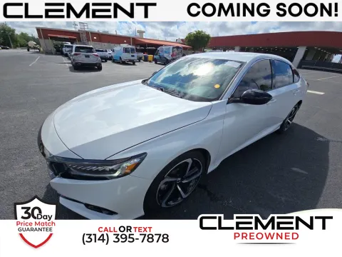 White 2021 Honda Accord Sport for sale in St. Charles, MO