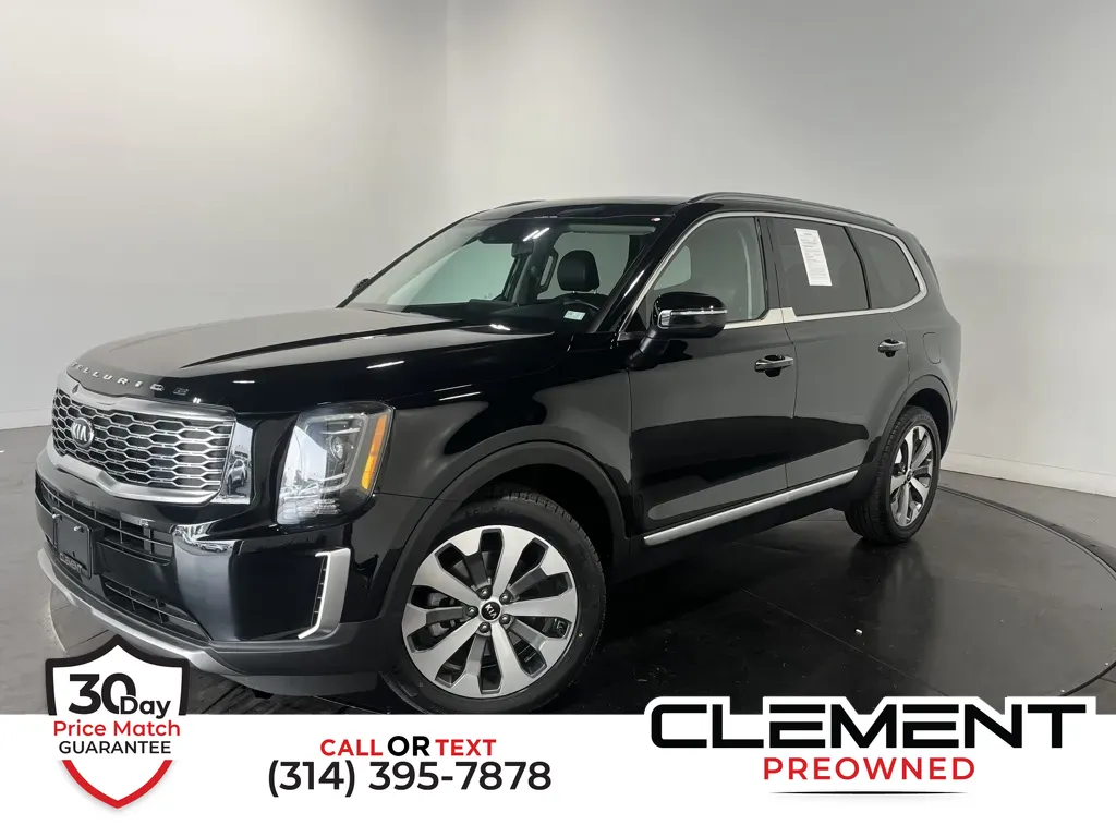 Black 2020 Kia Telluride S for sale in St. Charles, MO