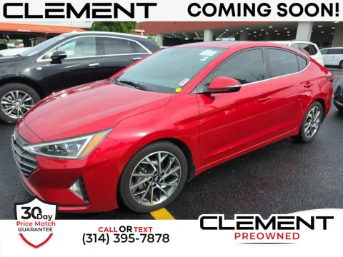 Red 2020 Hyundai Elantra Limited for sale in St. Charles, MO