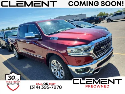 Red 2022 Ram 1500 Limited for sale in St. Charles, MO