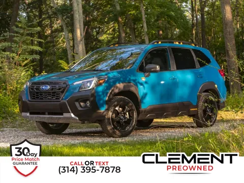 Black 2022 Subaru Forester Wilderness for sale in St. Charles, MO