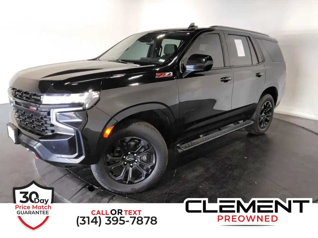 Blue 2023 Chevrolet Tahoe Z71 for sale in St. Charles, MO
