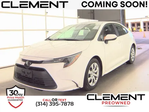 White 2024 Toyota Corolla LE for sale in St. Charles, MO