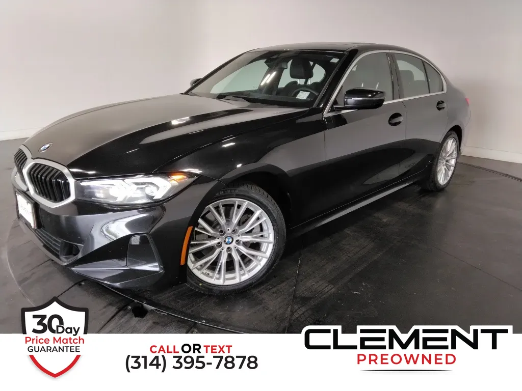 Black 2024 BMW 3 Series 330i for sale in St. Charles, MO