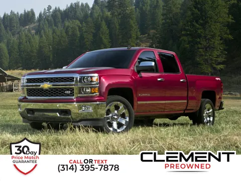 Silver 2015 Chevrolet Silverado 1500 LT for sale in St. Charles, MO