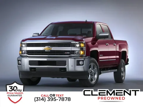 Red 2017 Chevrolet Silverado 2500HD LT for sale in St. Charles, MO