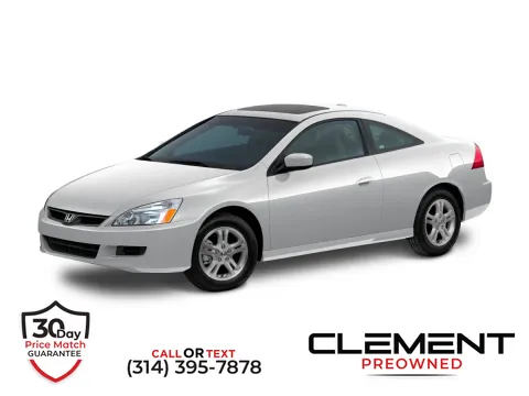 White 2007 Honda Accord EX-L for sale in St. Charles, MO