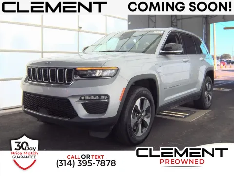 Silver 2024 Jeep Grand Cherokee 4xe for sale in St. Charles, MO