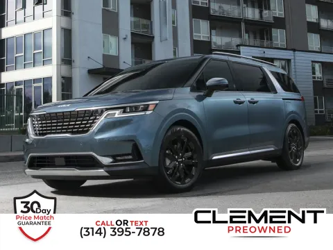 Blue 2024 Kia Carnival EX for sale in St. Charles, MO