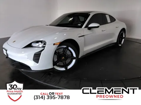 White 2022 Porsche Taycan for sale in St. Charles, MO