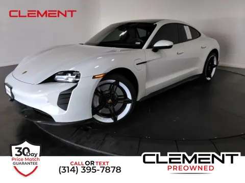 White 2022 Porsche Taycan for sale in St. Charles, MO