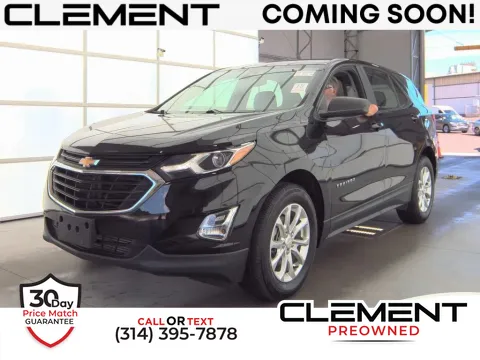 Black 2021 Chevrolet Equinox LS for sale in St. Charles, MO