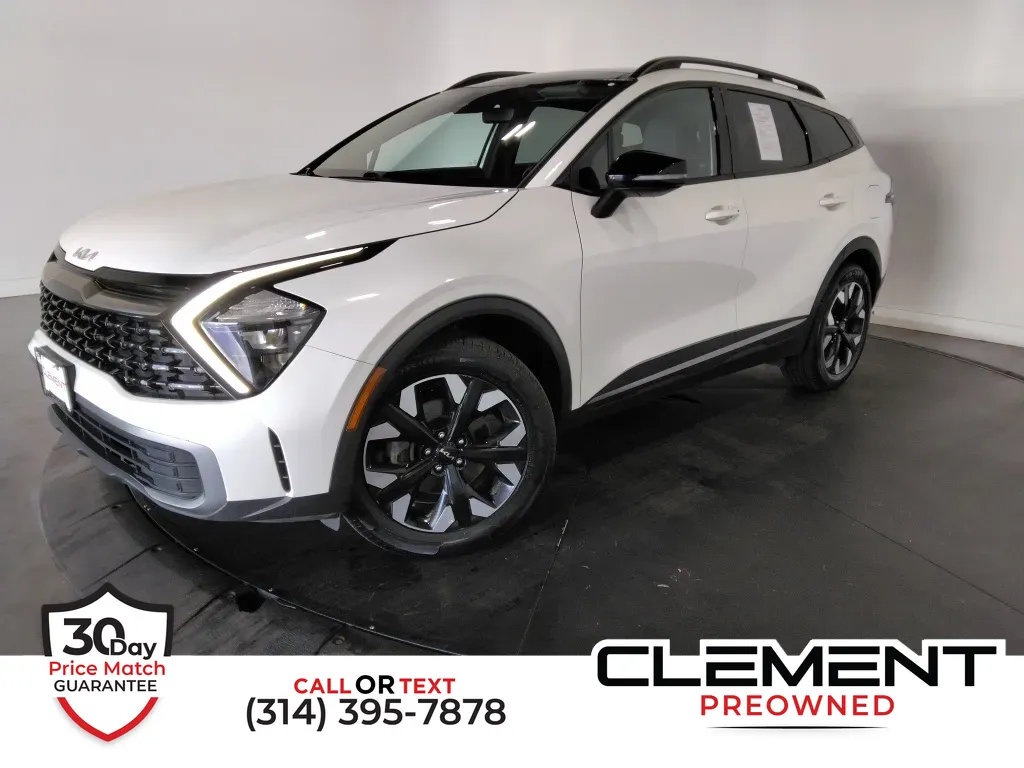 White 2023 Kia Sportage Plug-In Hybrid X-Line for sale in St. Charles, MO