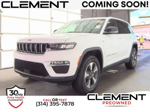 White 2022 Jeep Grand Cherokee 4xe for sale in St. Charles, MO