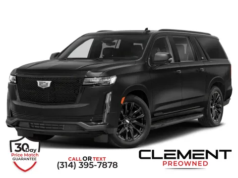 Black 2021 Cadillac Escalade ESV Sport Platinum for sale in St. Charles, MO