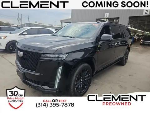Black 2021 Cadillac Escalade ESV Sport Platinum for sale in St. Charles, MO