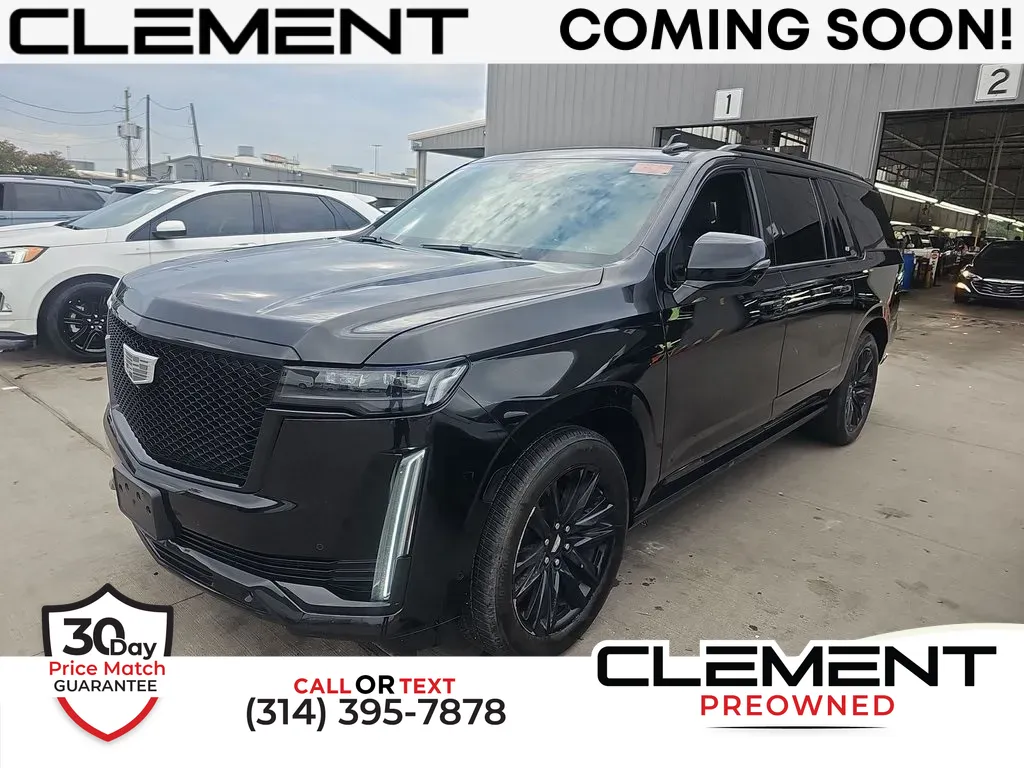 Black 2021 Cadillac Escalade ESV Sport Platinum for sale in St. Charles, MO