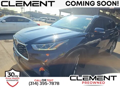 Blue 2020 Toyota Highlander Platinum for sale in St. Charles, MO
