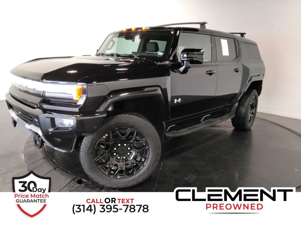 Black 2024 GMC Hummer EV SUV 2X for sale in St. Charles, MO