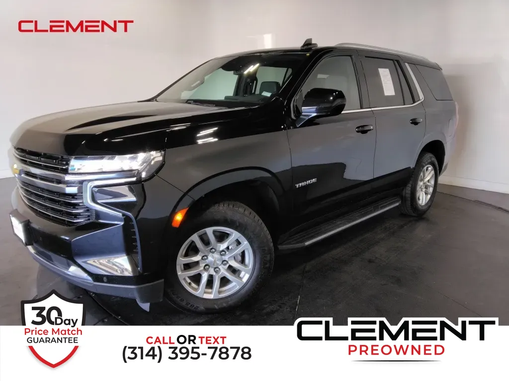 Black 2023 Chevrolet Tahoe LT for sale in St. Charles, MO