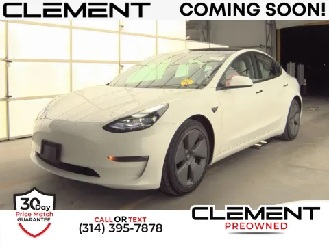 White 2021 Tesla Model 3 Standard Range Plus for sale in St. Charles, MO