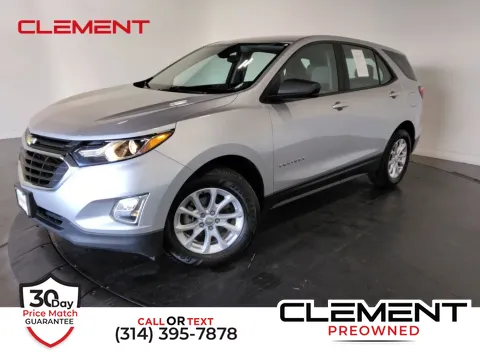 Silver 2021 Chevrolet Equinox LS for sale in St. Charles, MO