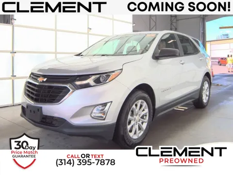Silver 2021 Chevrolet Equinox LS for sale in St. Charles, MO