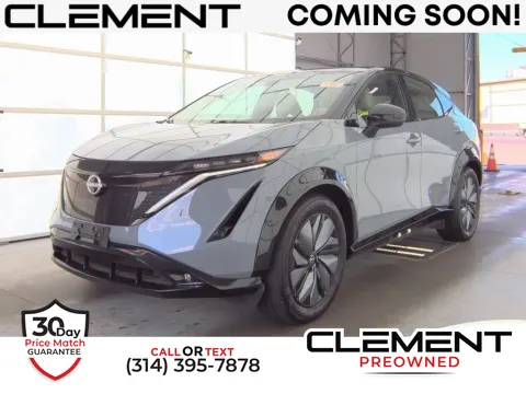 Gray 2023 Nissan Ariya EVOLVE+ e-4ORCE for sale in St. Charles, MO