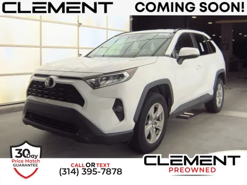 White 2020 Toyota RAV4 XLE for sale in St. Charles, MO