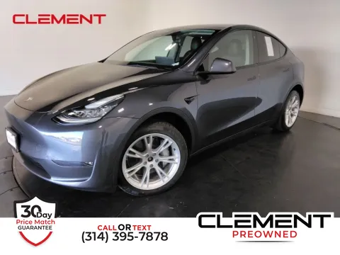 Silver 2021 Tesla Model Y Long Range for sale in St. Charles, MO