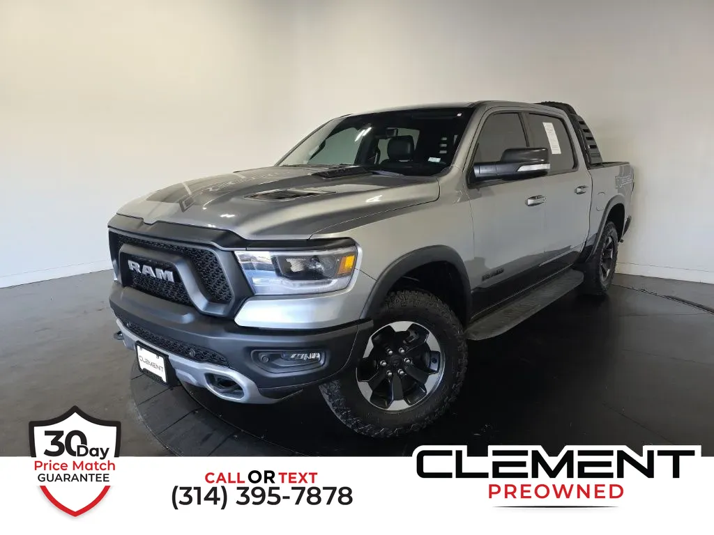 Silver 2022 Ram 1500 Rebel for sale in St. Charles, MO